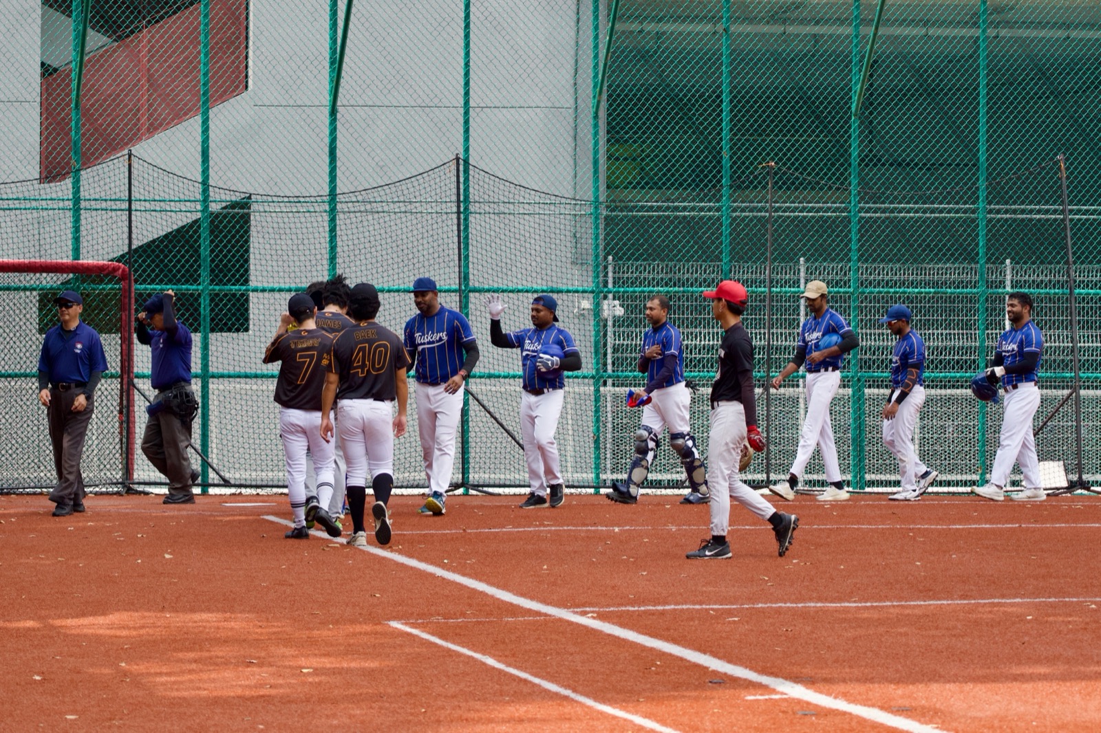 Team at bat